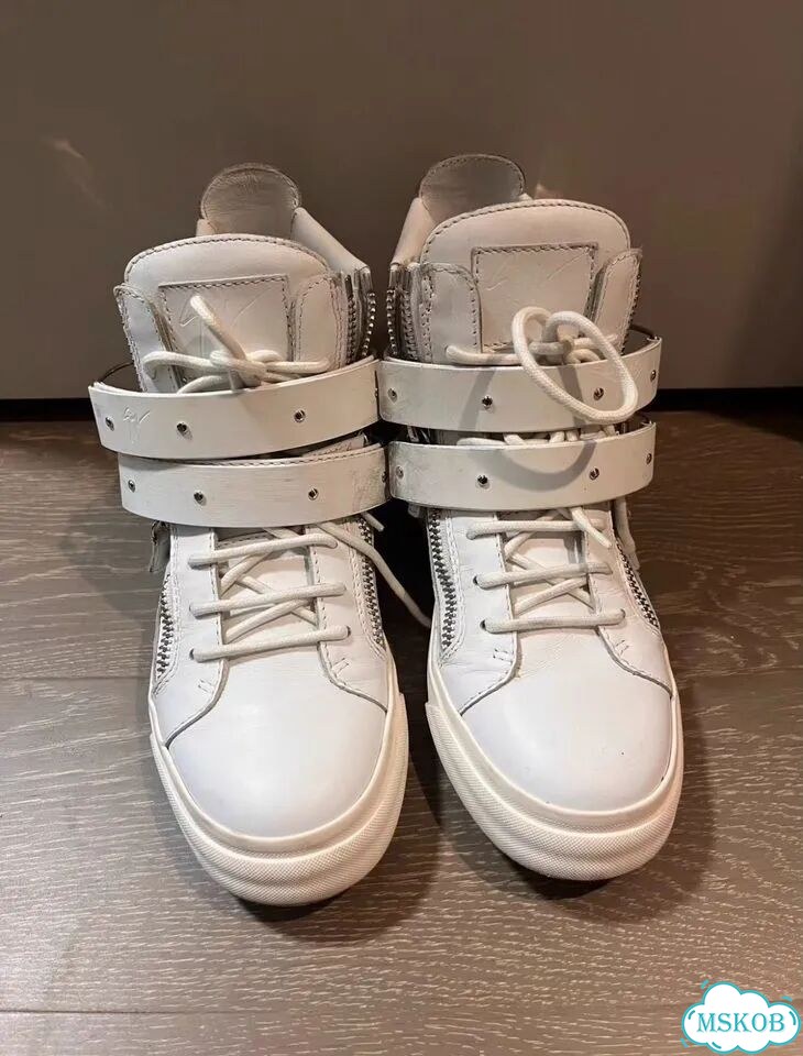 Кеды Giuseppe Zanotti Twin Buckle фото 6