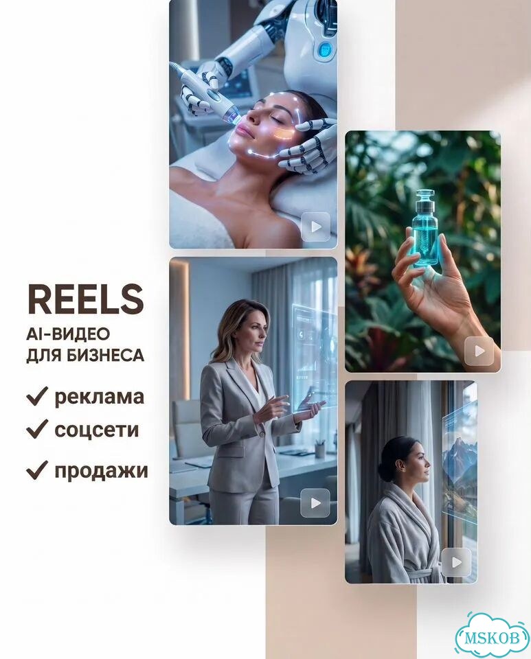 Reels и AI-видео для бизнеса Рекламные ролики фото 1