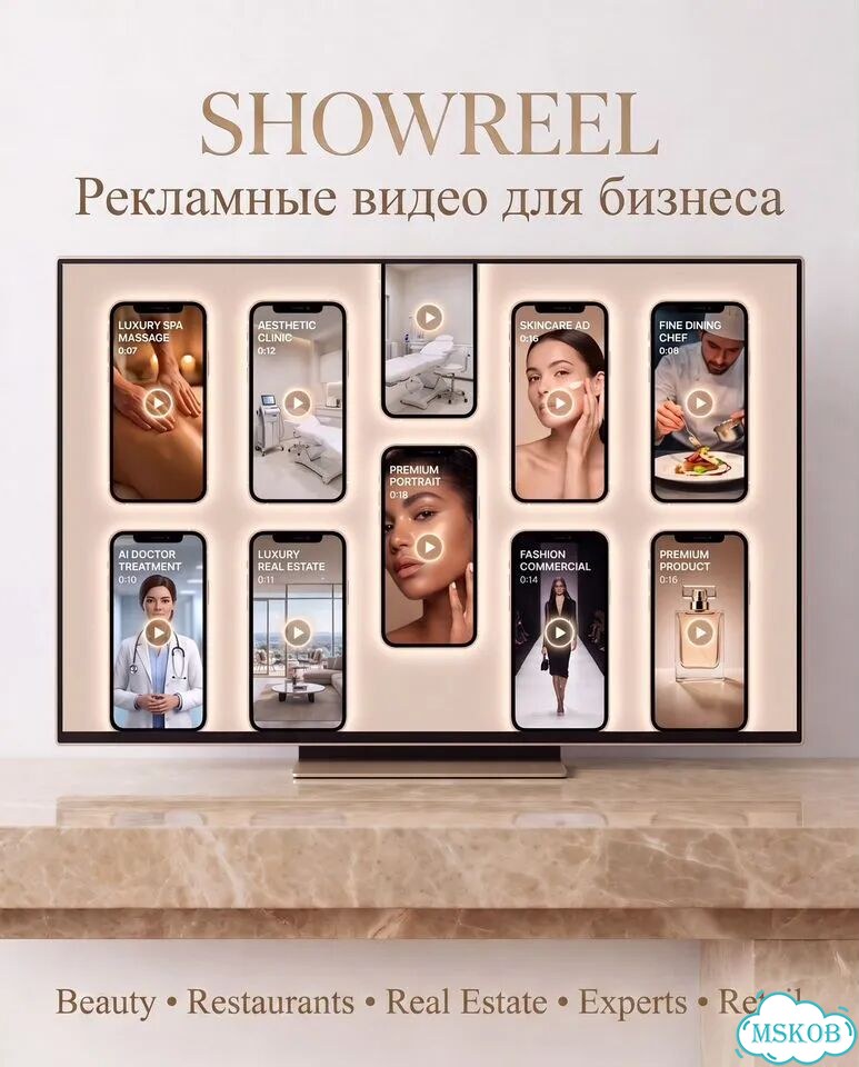 Reels и AI-видео для бизнеса Рекламные ролики фото 5