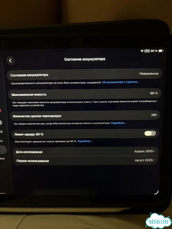 iPad 11 2025 А16, 128 гб фото 7