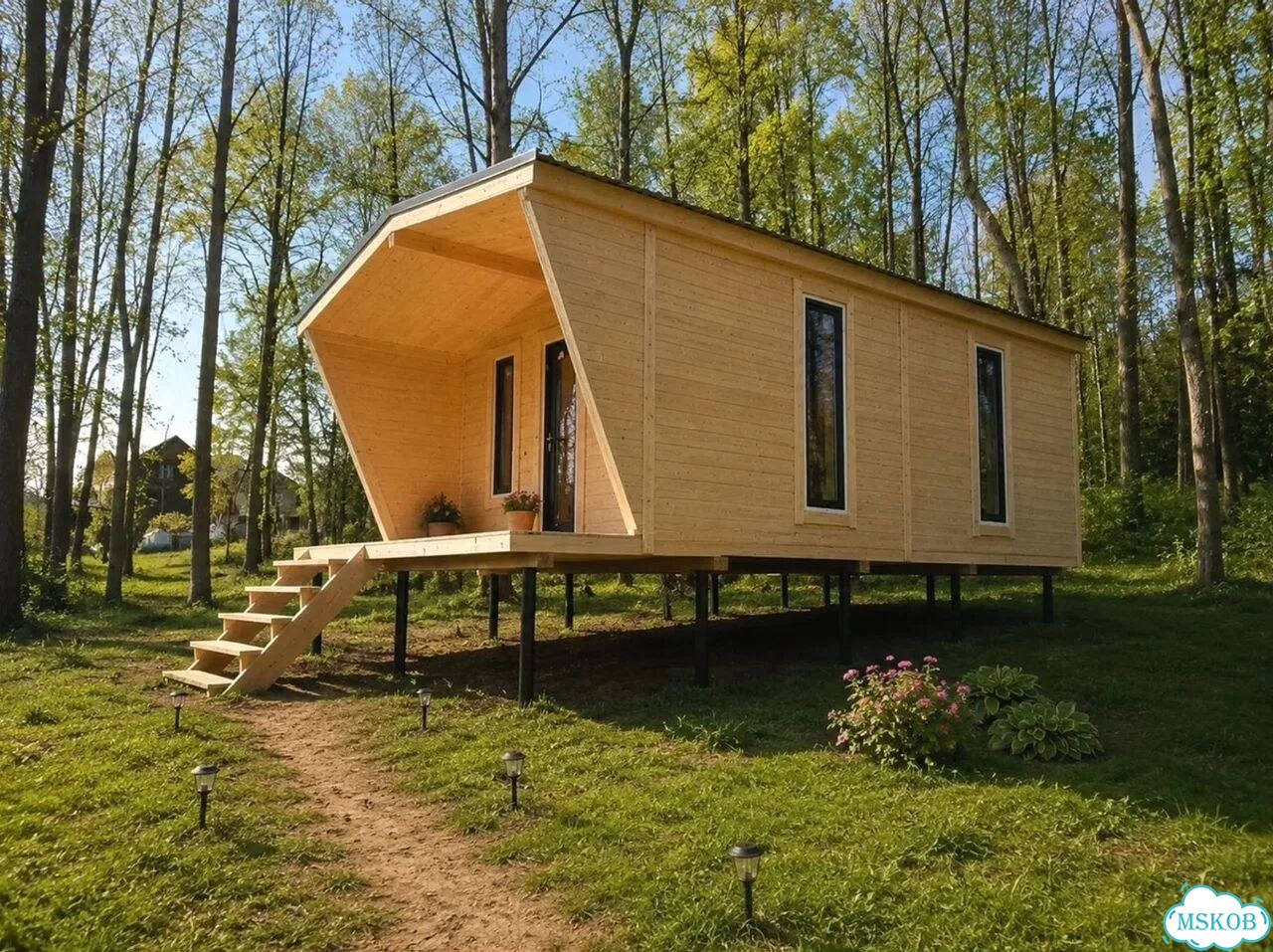 Дачный модульный домик фото 9