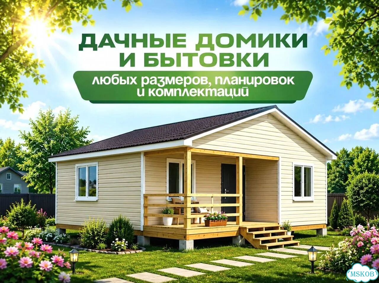 Дачный домик модульный фото 8