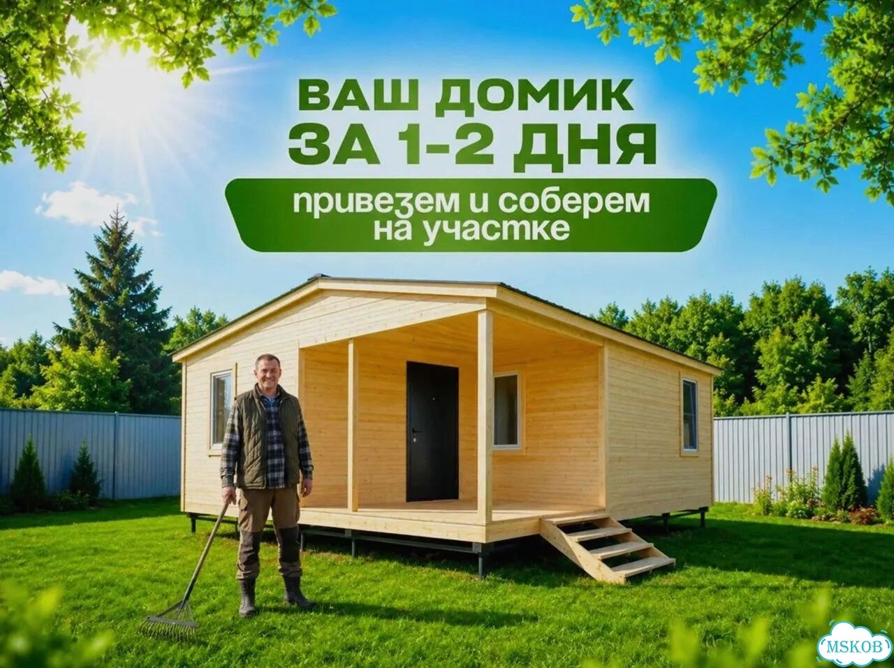 Бытовка дачная фото 1