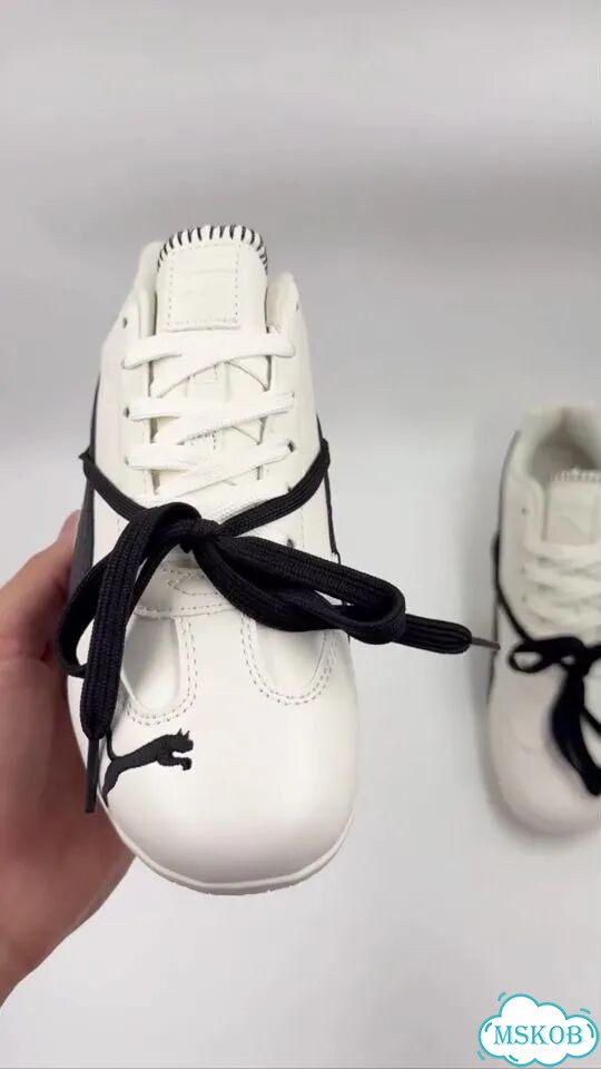 Кроссовки Rose x Puma Speedcat белые фото 1