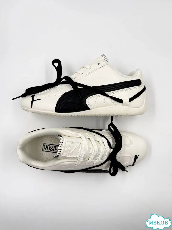 Кроссовки Rose x Puma Speedcat белые фото 3