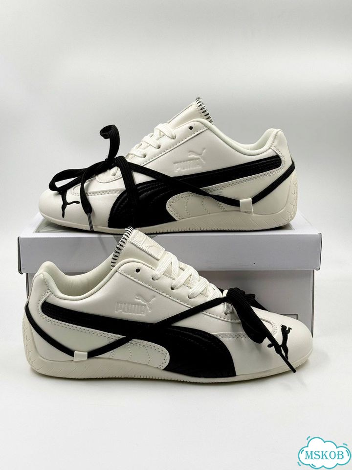 Кроссовки Rose x Puma Speedcat белые фото 9