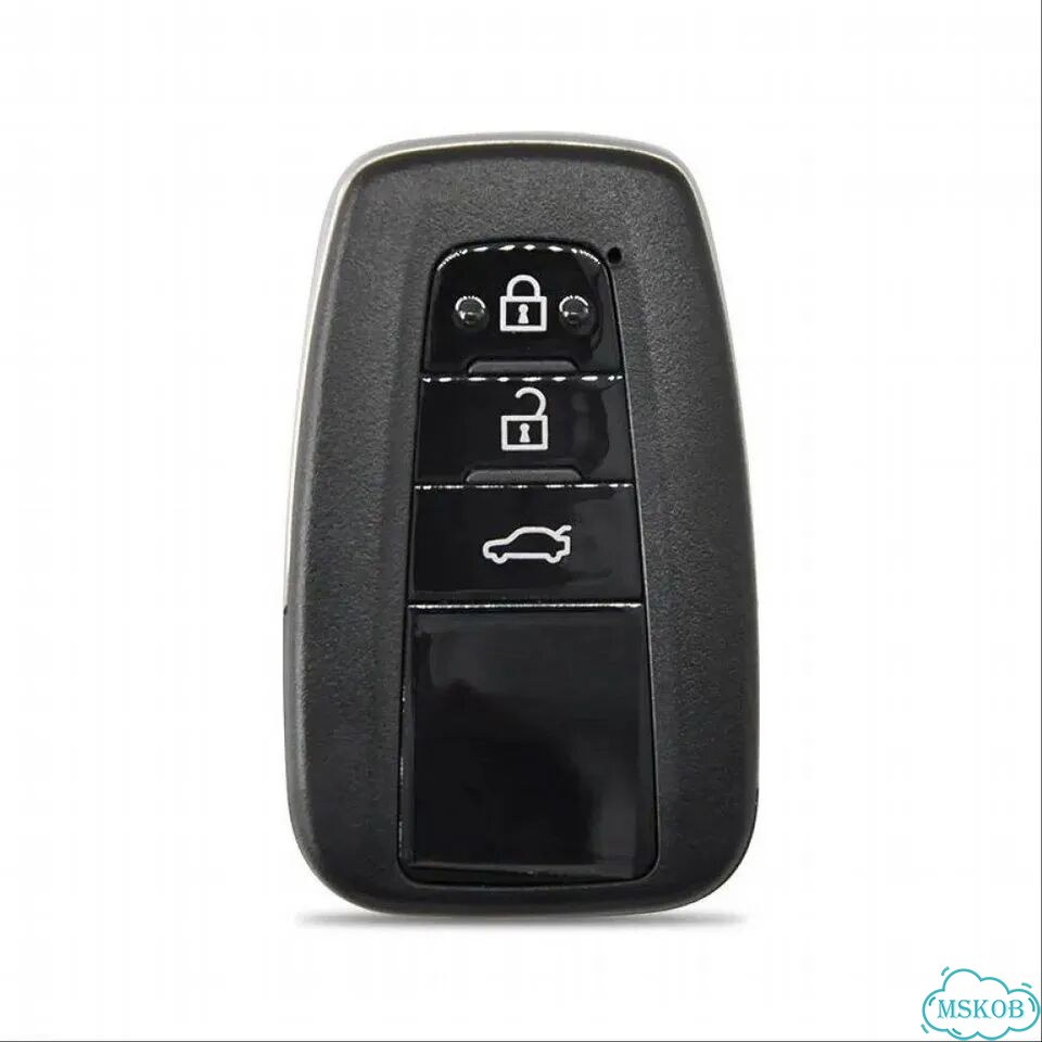 Корпус ключа Toyota 3 кнопки, SUV, умное лезвие фото 10