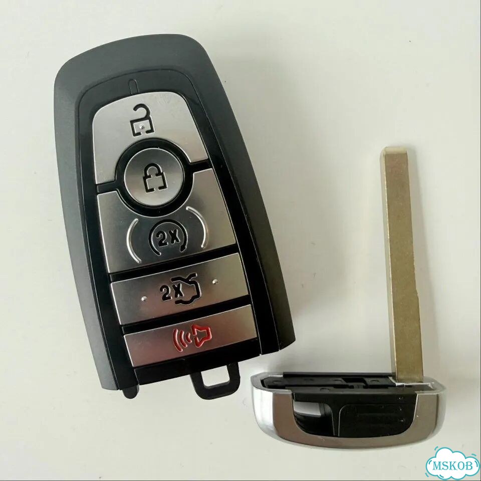 Корпус ключа Ford Edge, Escape, Explorer, 5 кнопок фото 3