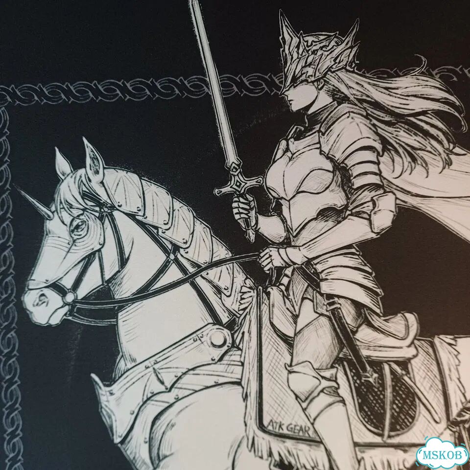 Игровой коврик для мыши ATK Knight Zodiac Horse фото 5