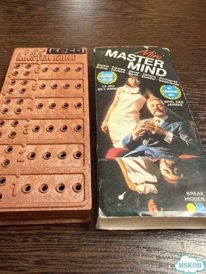 Винтажная игра Mini Master Mind (Invicta, 1970е) фото 1