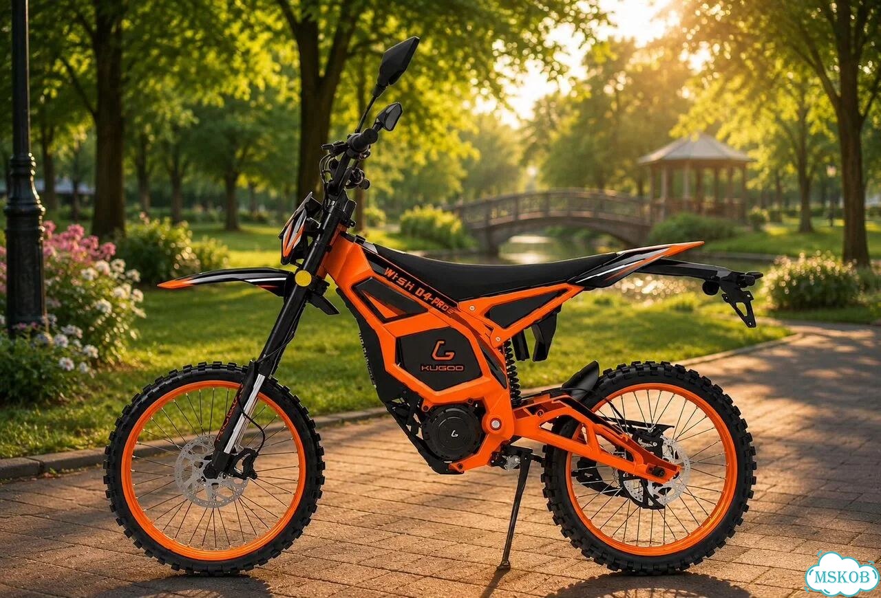 Электромотоцикл kugoo wish 04 pro фото 1