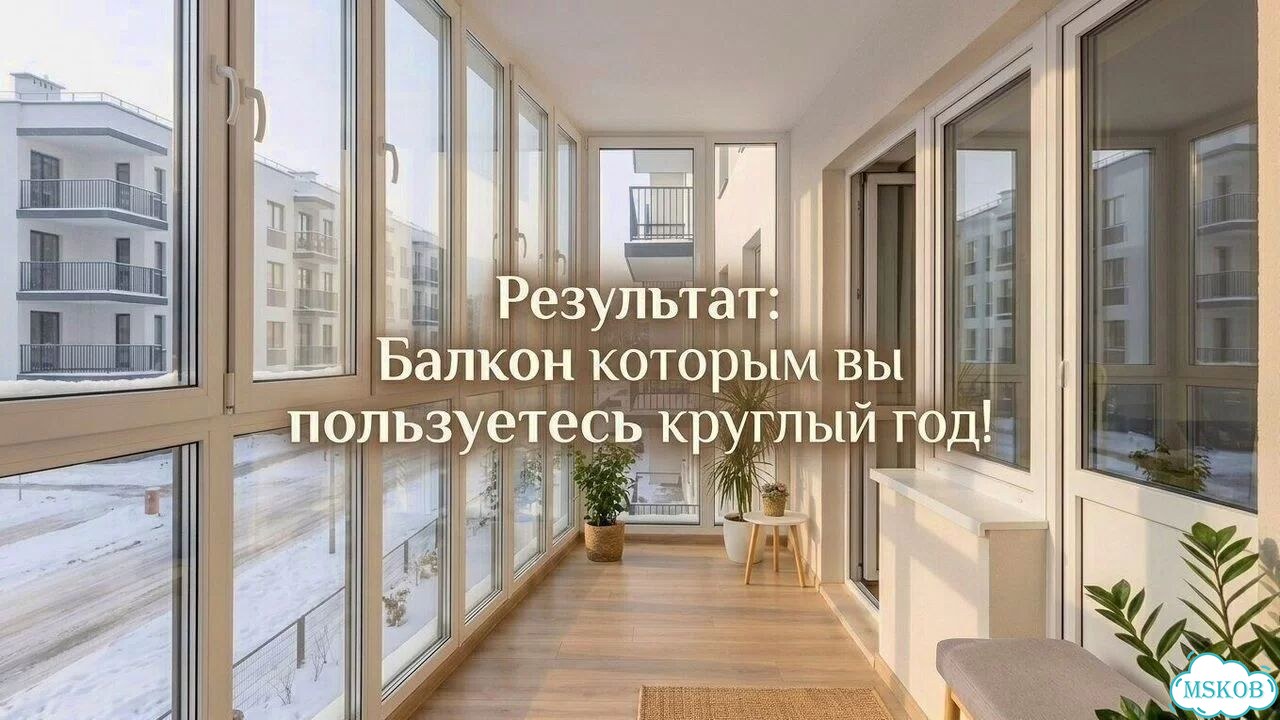 Ремонт и остекление балкона и лоджии под ключ фото 6