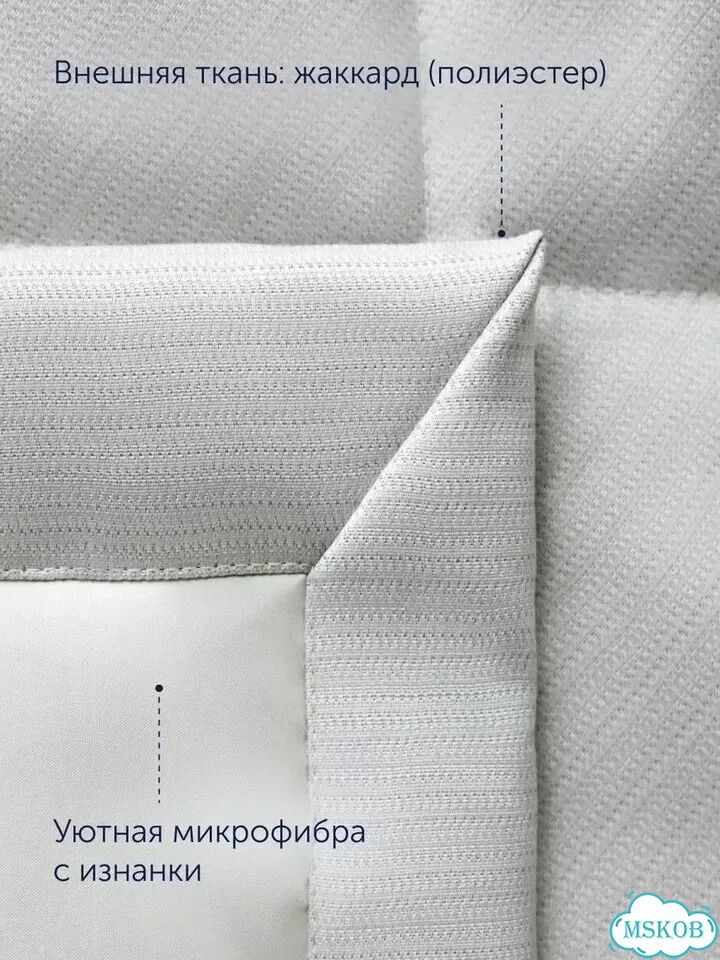 Покрывало 160x220 с наволочкой байфлора, Cream фото 3