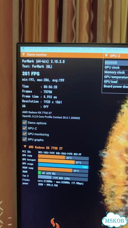 Видеокарта Sapphire AMD Radeon RX 7700 XT nitro+ фото 1