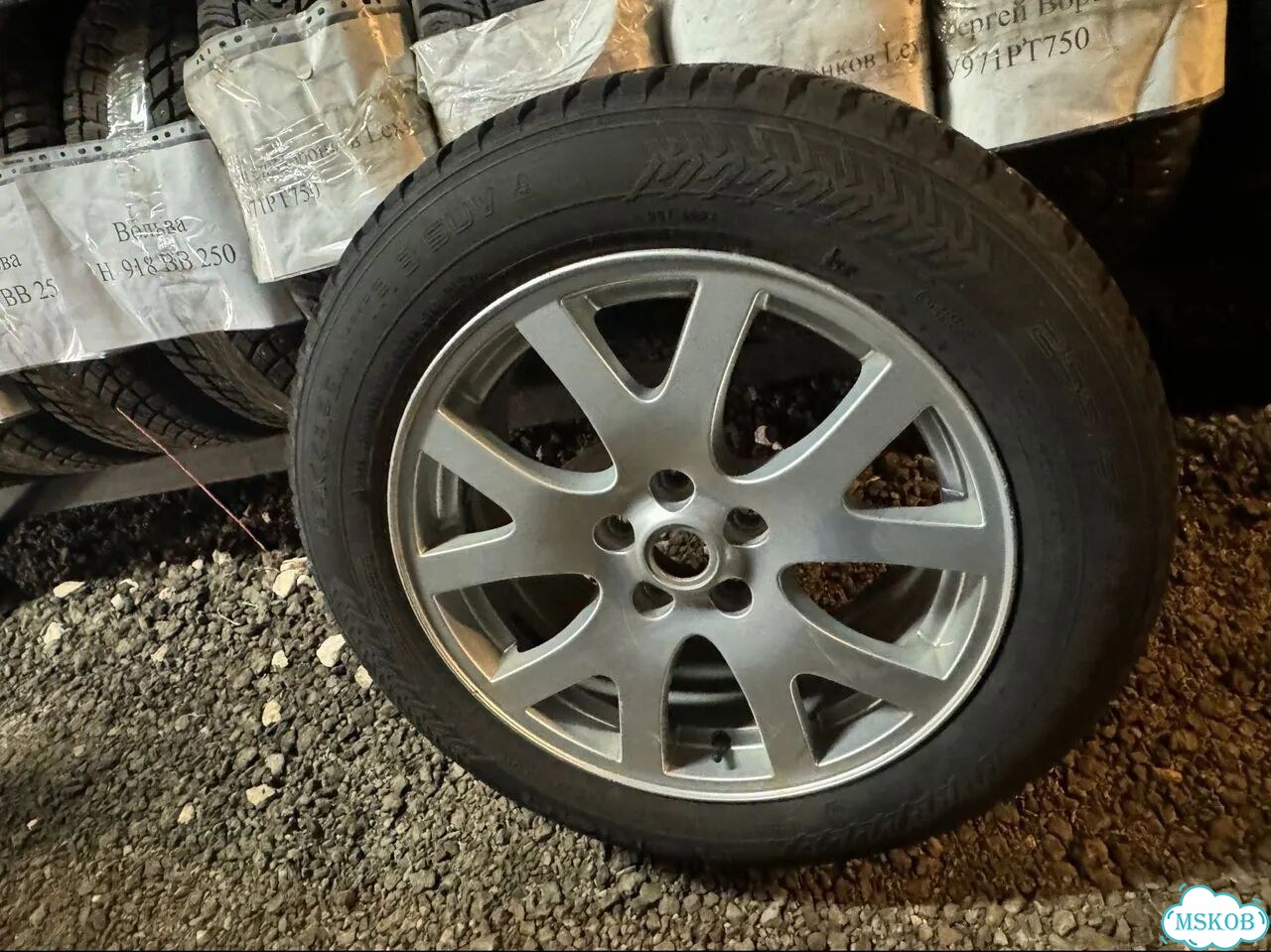 Комплект колес r19 на Range Rover 3 рестайлинг фото 1
