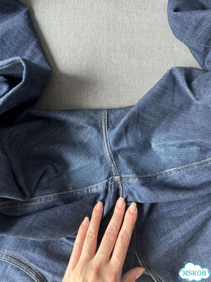Женские джинсы Zara, синие, клеш фото 5
