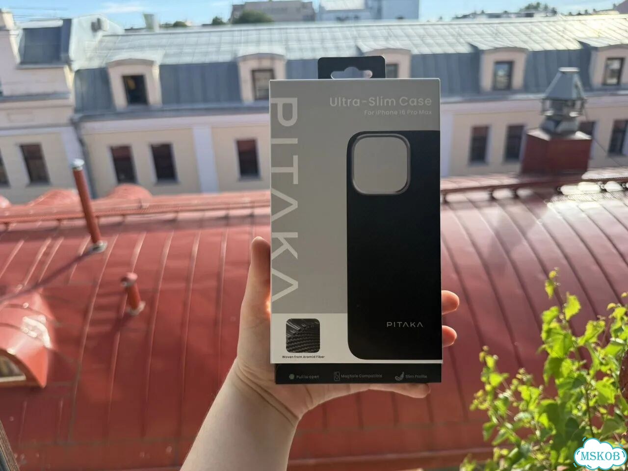 Чехол Pitaka на iPhone 16 pro max фото 1