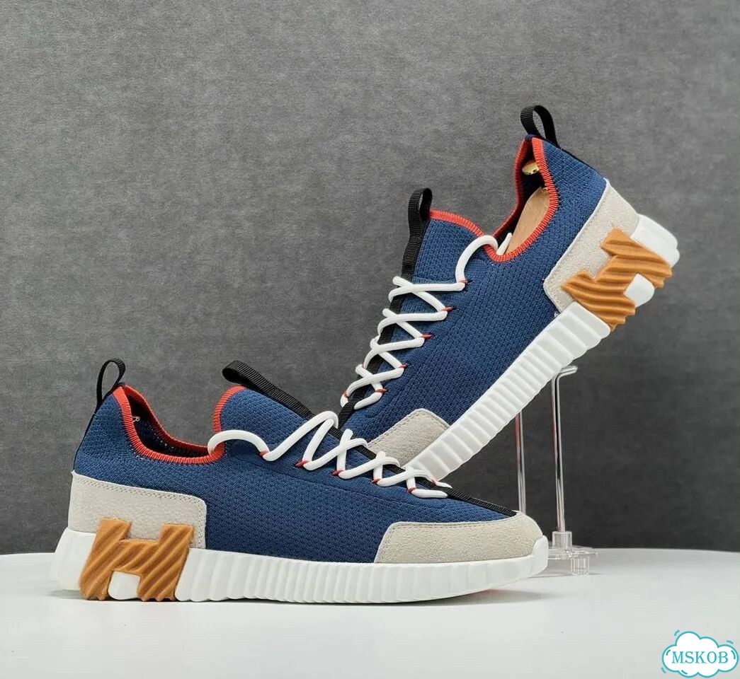 Летние кроссовки Hermes мужские фото 5