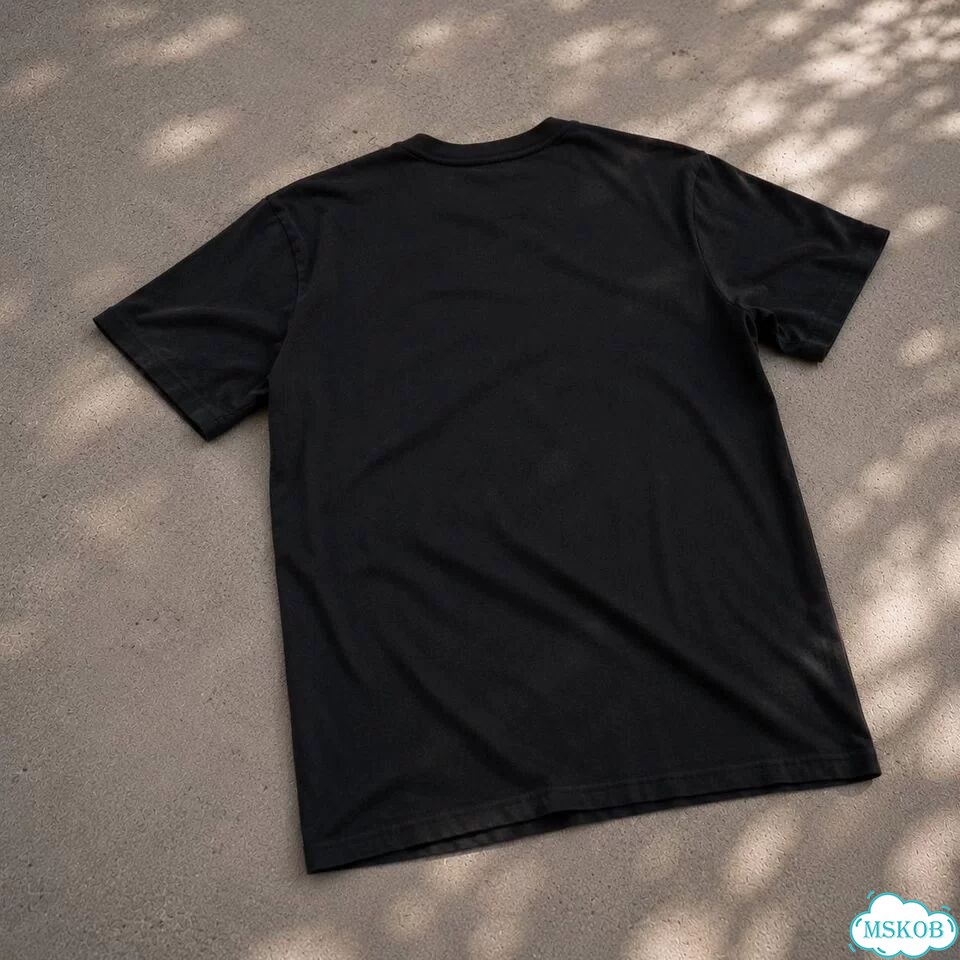 Футболка Saint Laurent Vertigo Tee черная фото 6