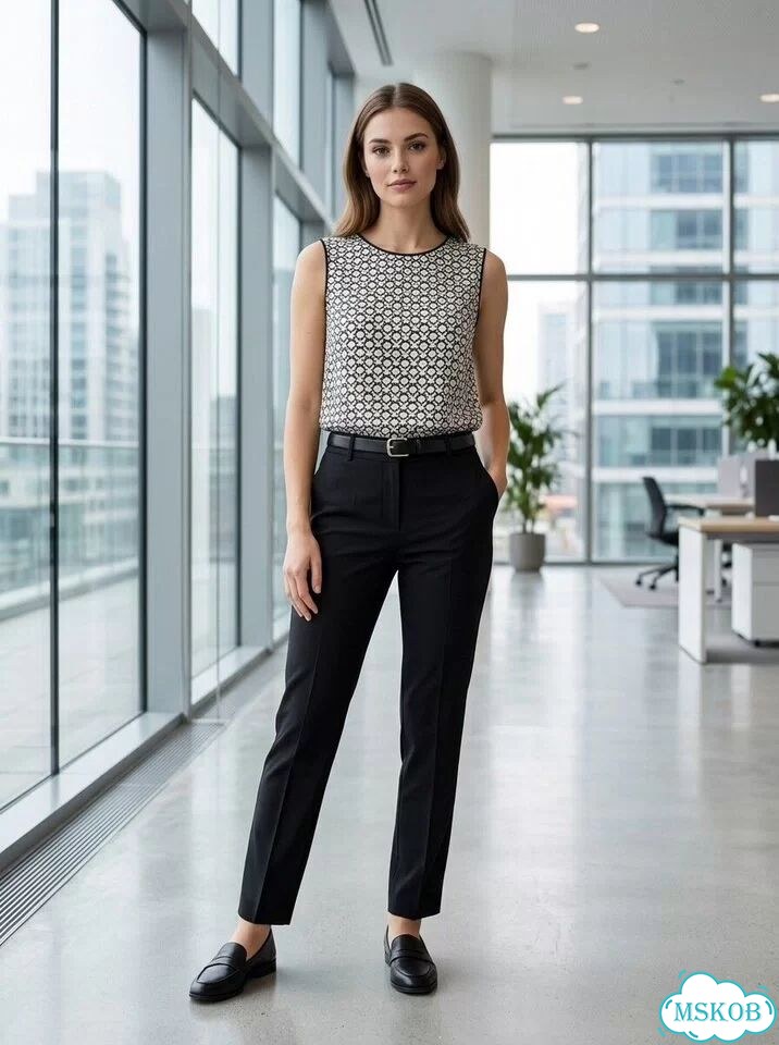 Блузка Zara без рукавов фото 1