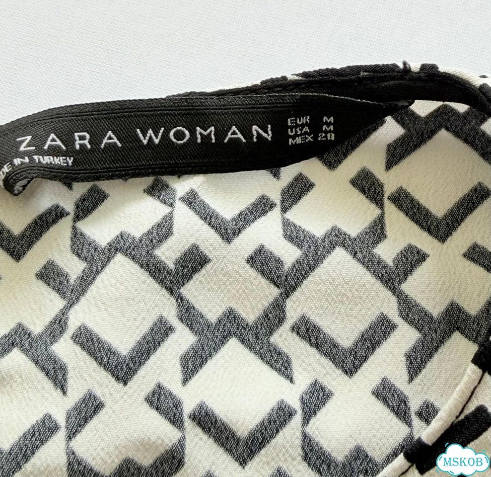 Блузка Zara без рукавов фото 6
