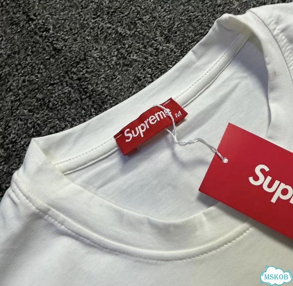 Футболка Supreme blurred logo фото 8