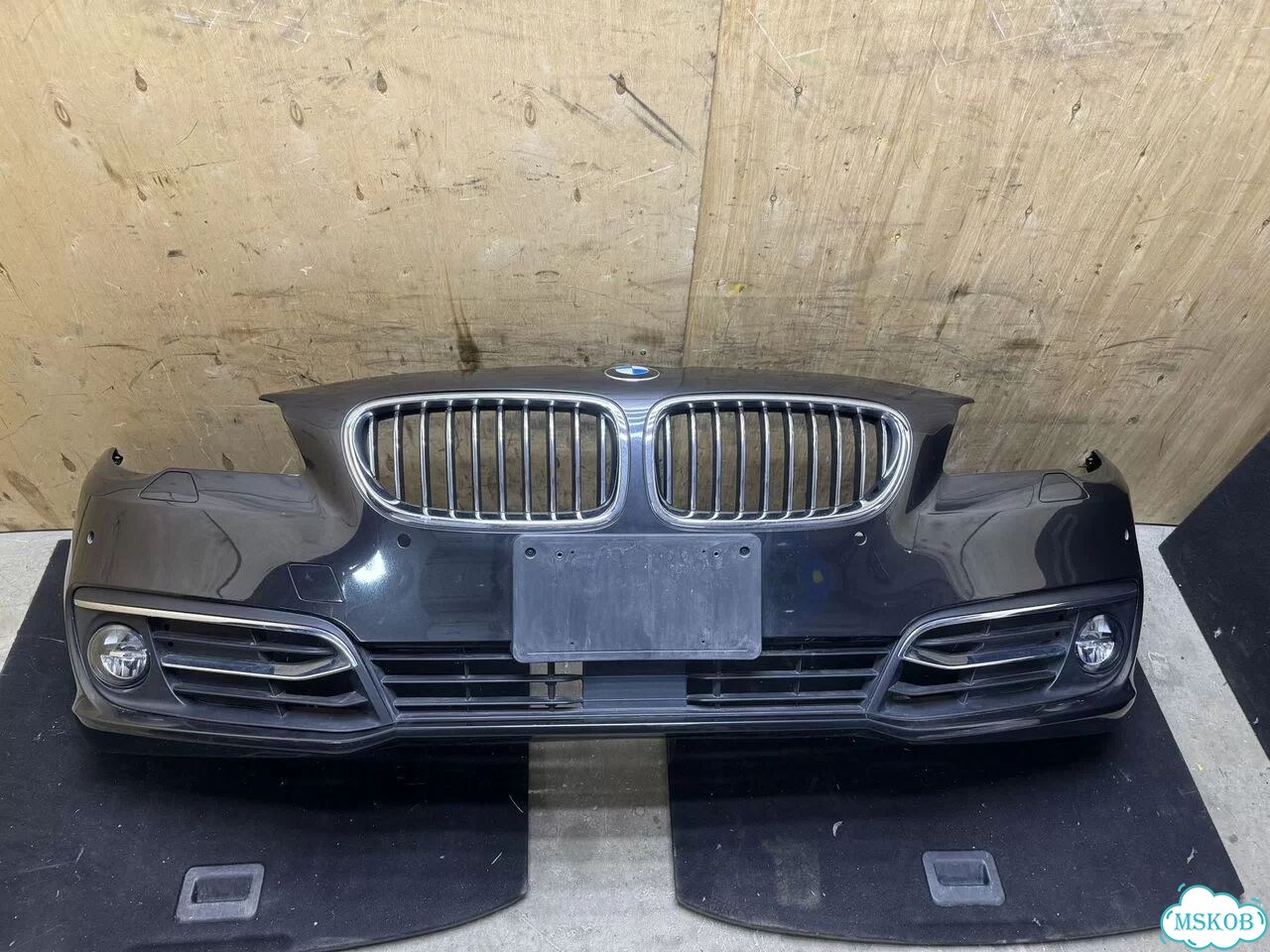 Бампер передний BMW 5 F10 рестайлинг А90 спрый фото 2
