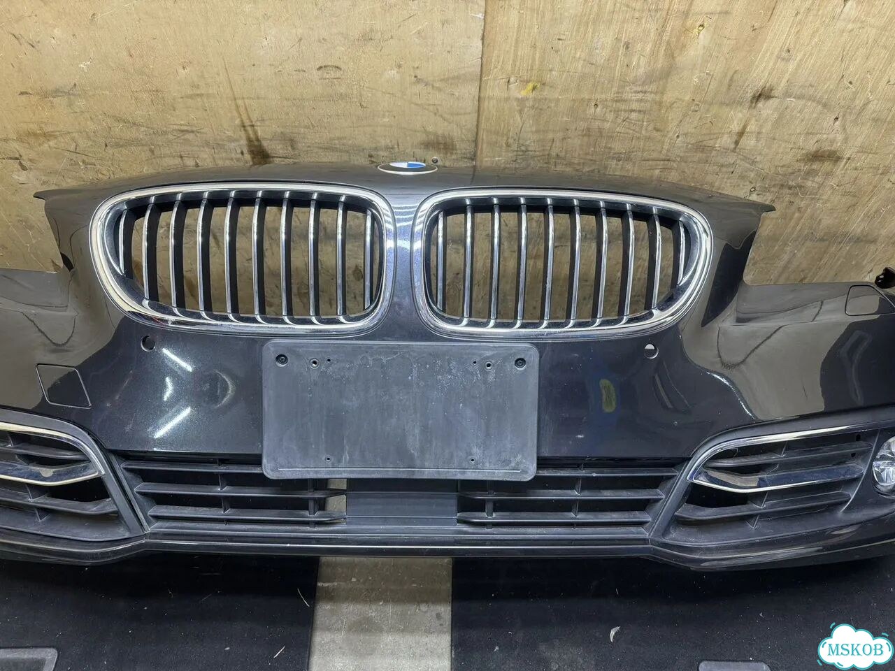 Бампер передний BMW 5 F10 рестайлинг А90 спрый фото 5