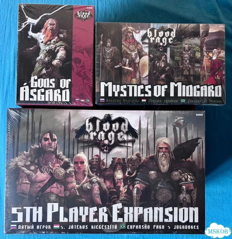 Кровь и ярость Настольная игра + все допы фото 3