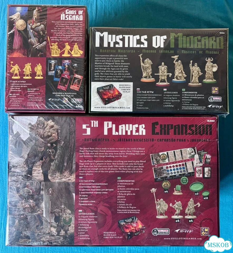 Кровь и ярость Настольная игра + все допы фото 4