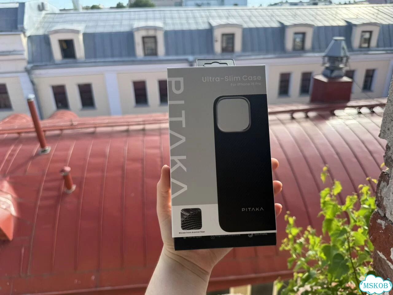 Чехол Pitaka на iPhone 16 pro фото 1