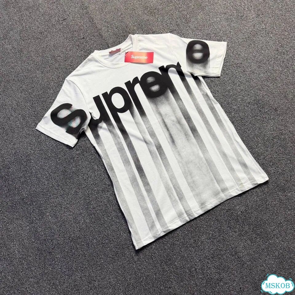 Футболка Supreme blured logo фото 3