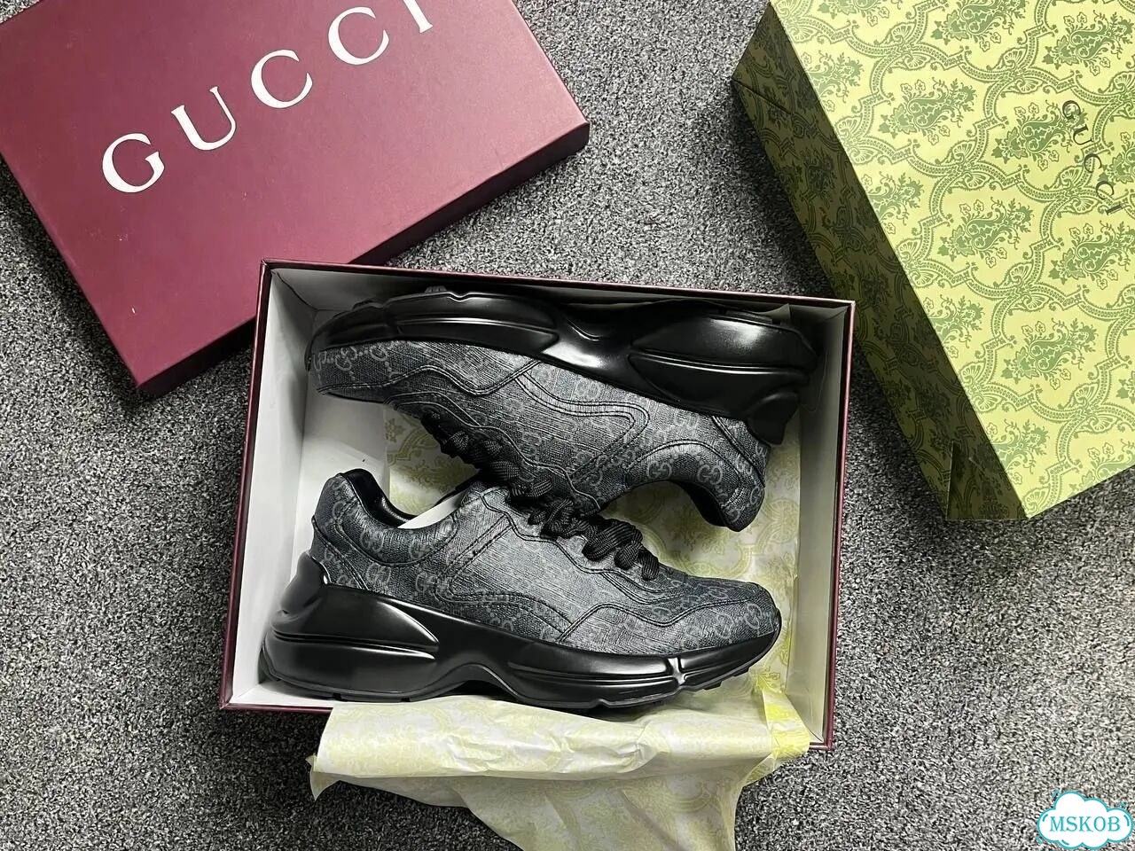 Кроссовки Gucci rhyton фото 10