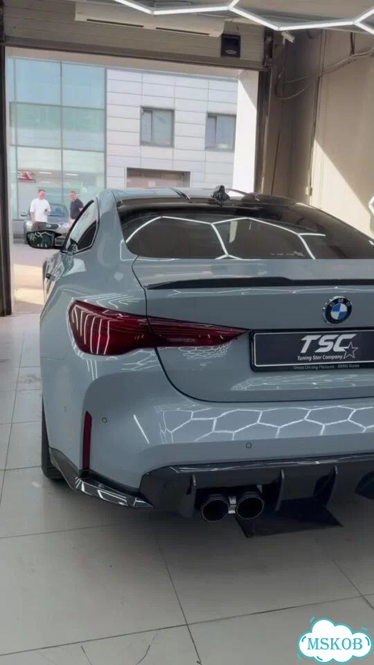 Карбоновый обвес BMW M4 G82 сухой карбон фото 1