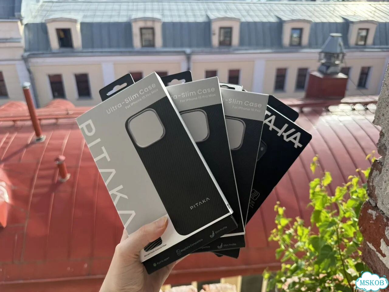 Чехлы Pitaka для iPhone 15/16/17 Pro Max фото 1