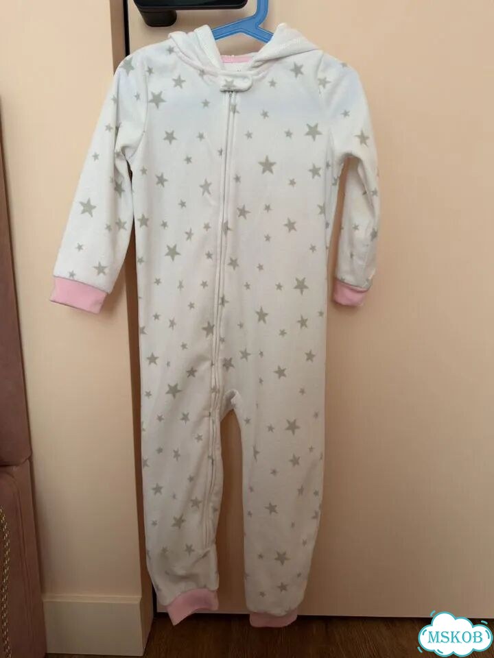 Carters кигуруми единорог, халат с единорогами фото 2