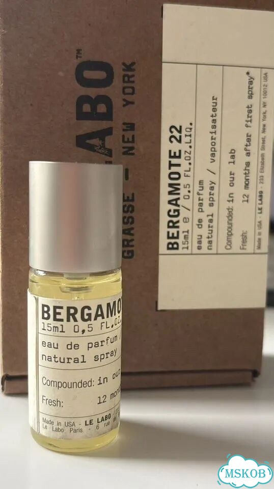 Le Labo Bergamote 22 Оригинал 15мл фото 1