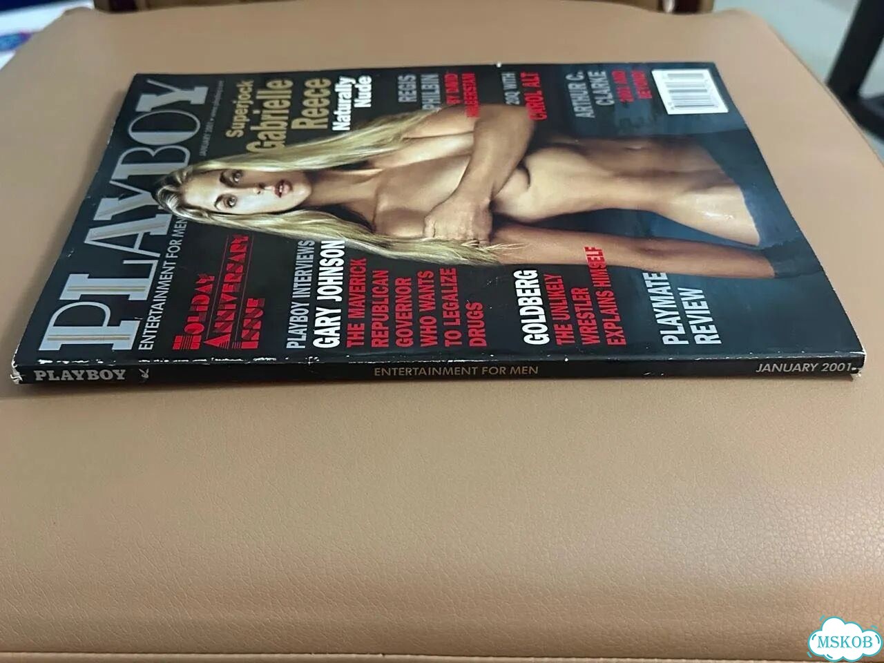Журнал Playboy USA January 2001 Gabrielle Reece фото 3