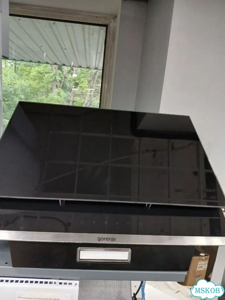 Вытяжка Gorenje WHI649X21P черный фото 2