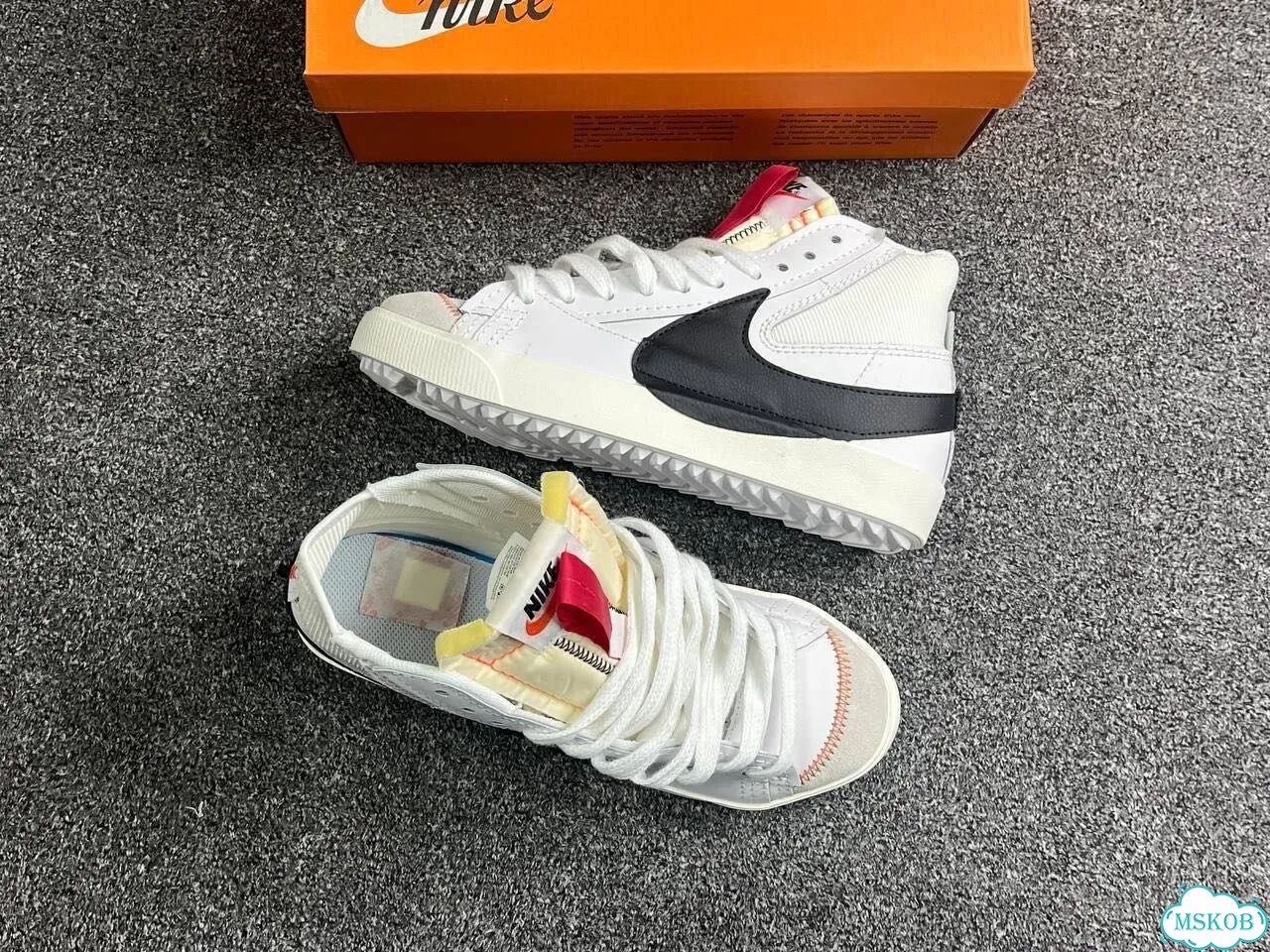 Кроссовки Nike blazer mid 77 jumbo фото 3