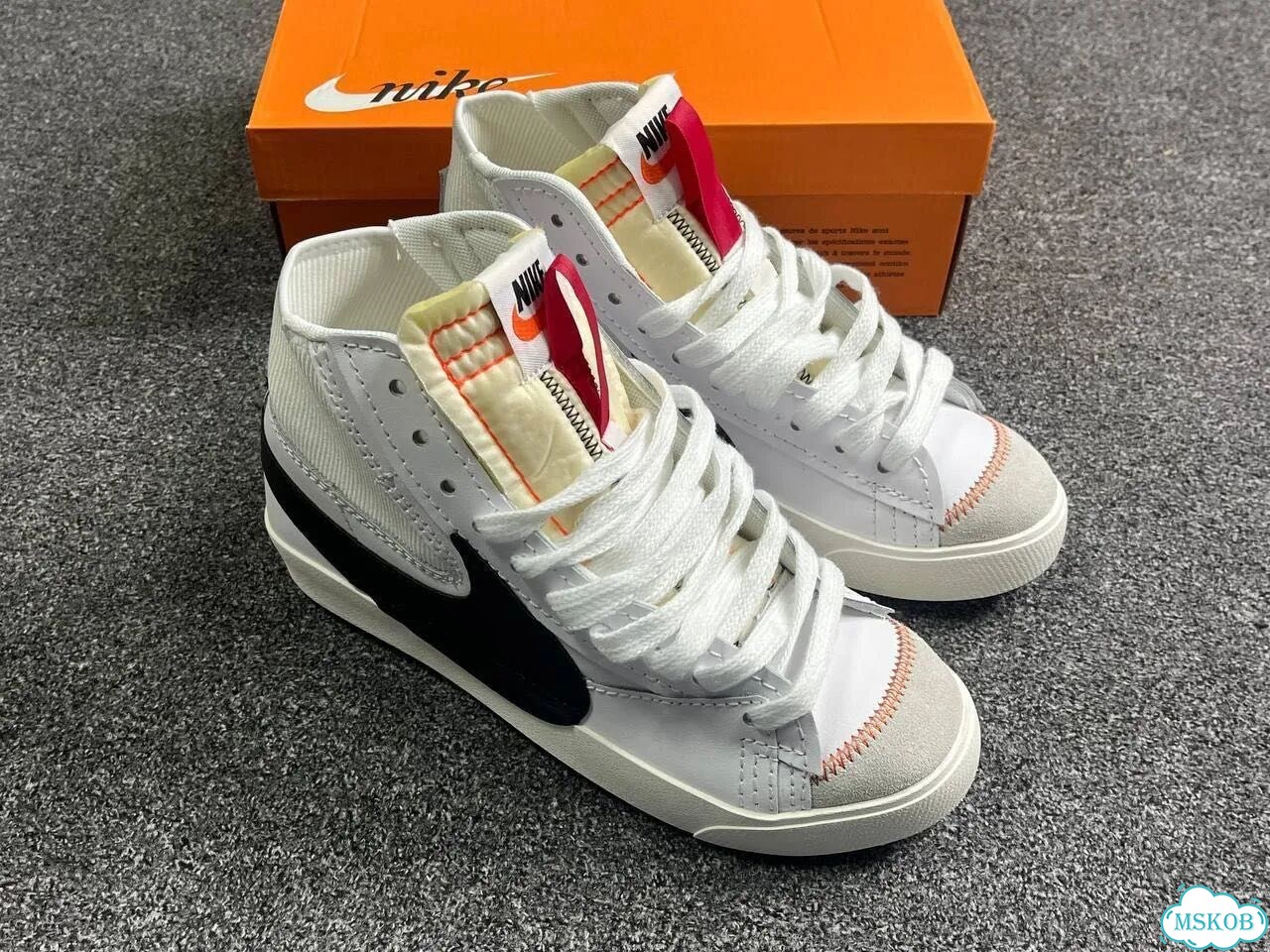 Кроссовки Nike blazer mid 77 jumbo фото 4