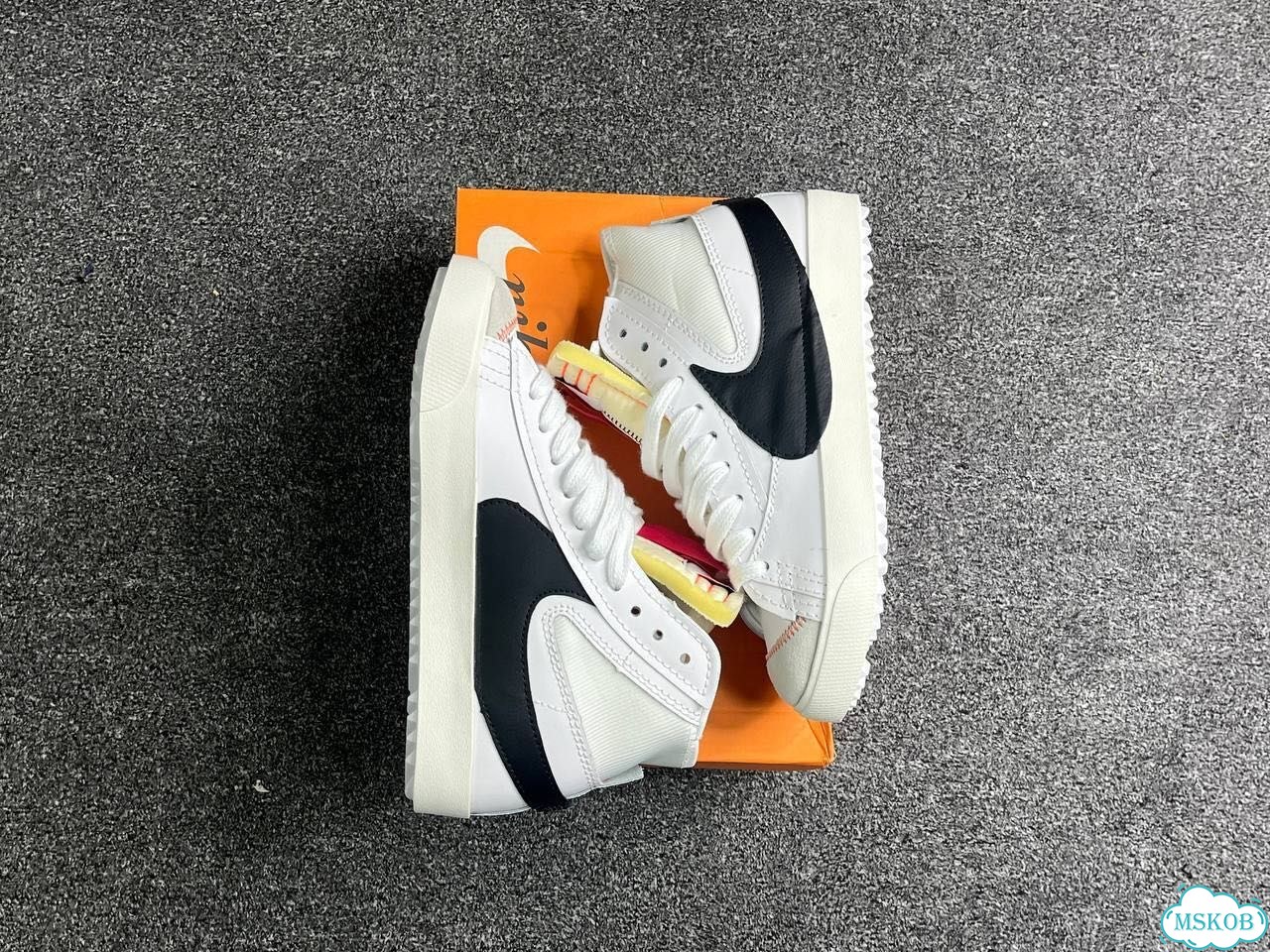 Кроссовки Nike blazer mid 77 jumbo фото 5