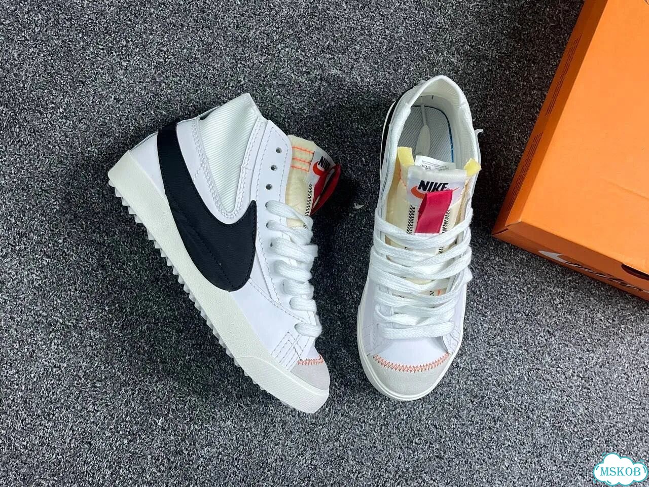 Кроссовки Nike blazer mid 77 jumbo фото 6