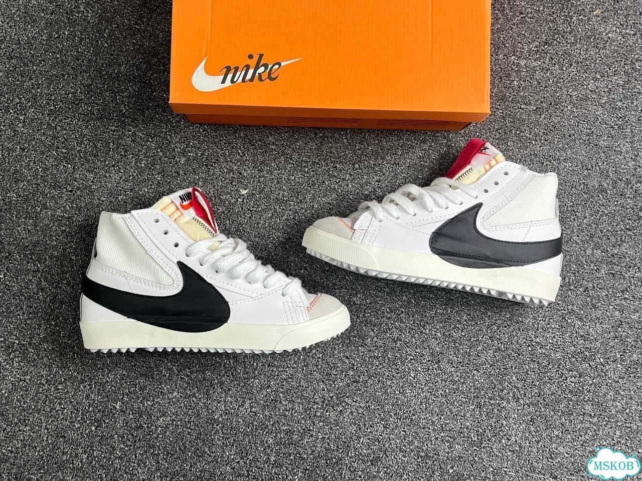Кроссовки Nike blazer mid 77 jumbo фото 8