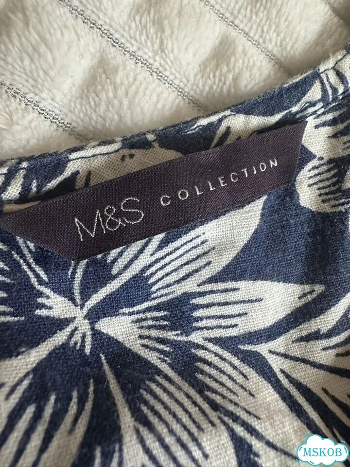 Летнее платье лен M&S фото 2
