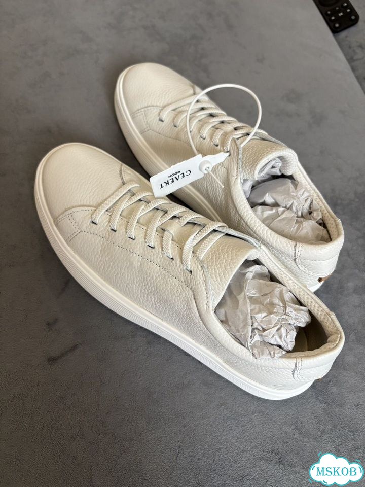 Кеды кожаные ecco фото 1
