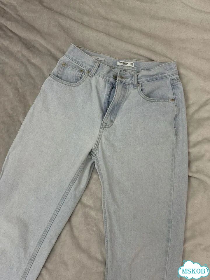 Джинсы pull and bear женские фото 2