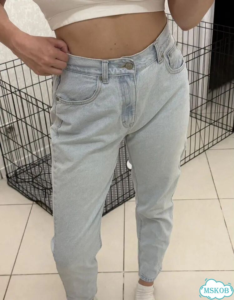 Джинсы pull and bear женские фото 4