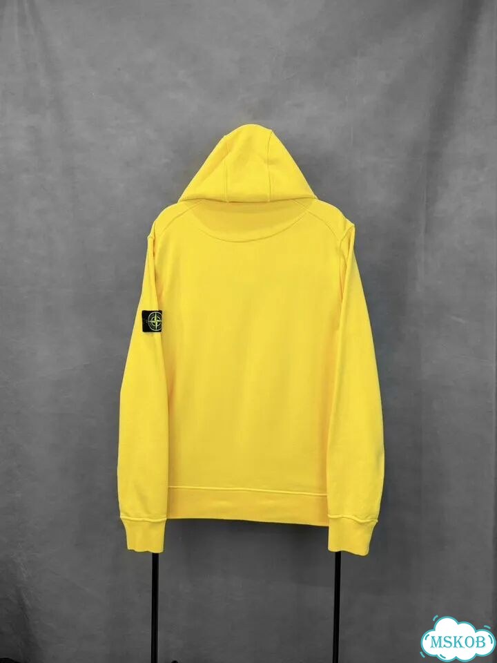 Худи толстовка Stone Island Hooded Yellow оригинал фото 3
