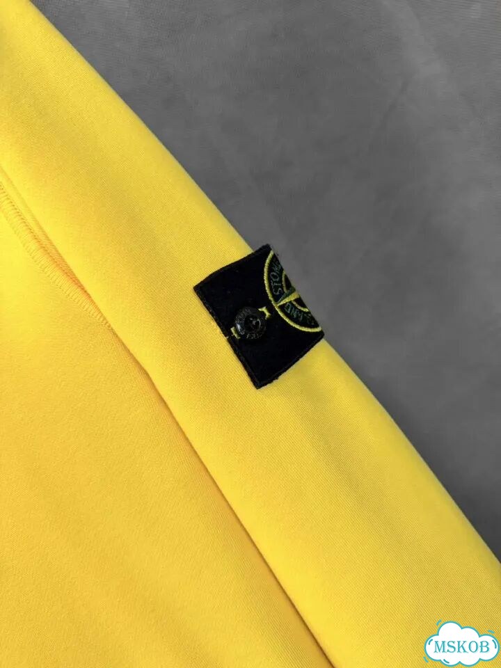 Худи толстовка Stone Island Hooded Yellow оригинал фото 4